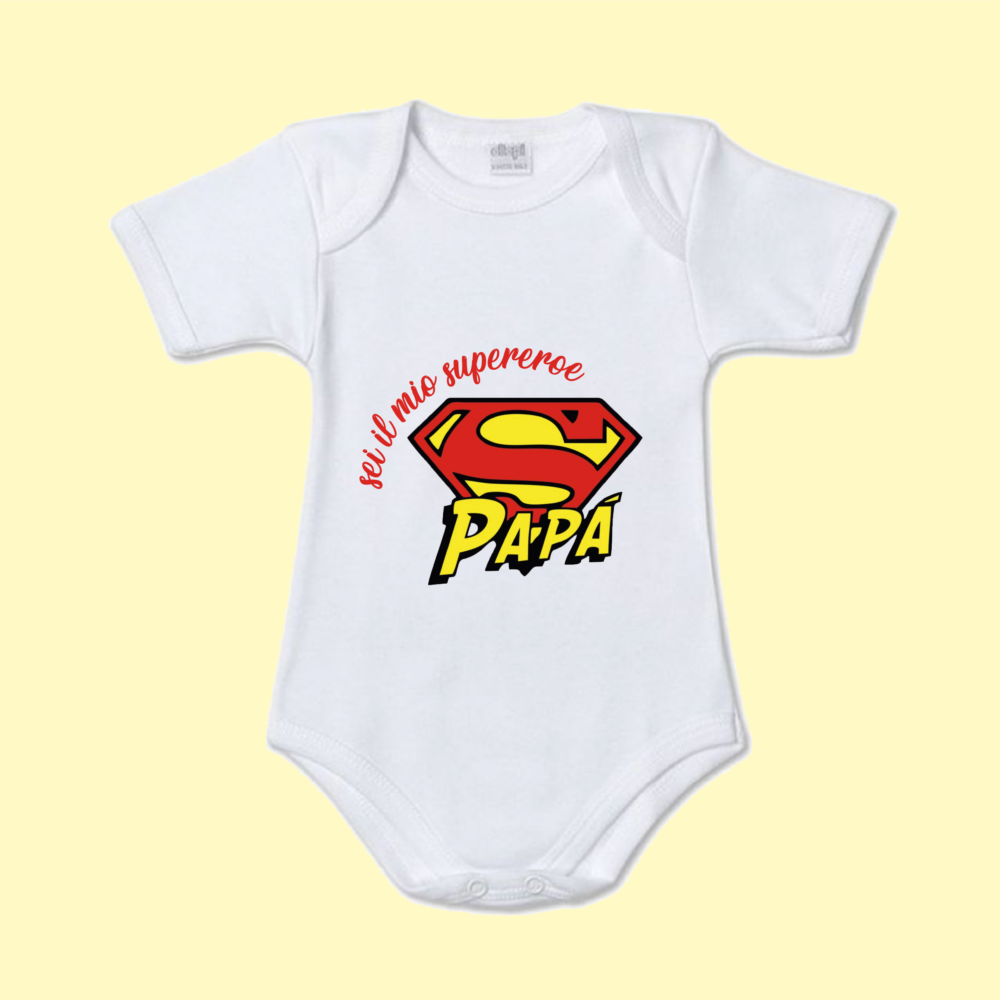 Body "Papà sei il mio supereroe"